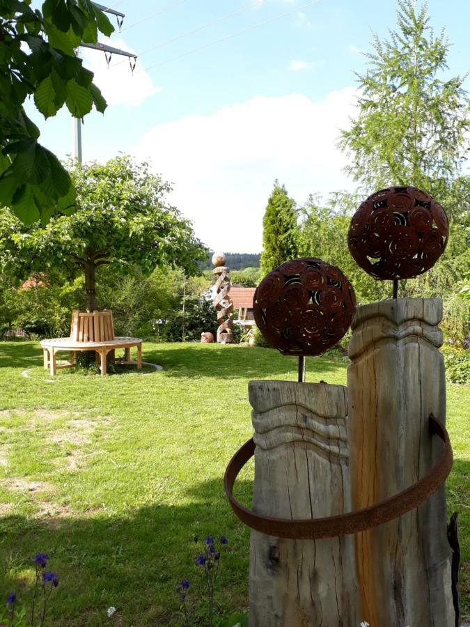 Gastezimmer In Traumhafter Lage Neben Der Kurstadt Oberthulba Exterior foto